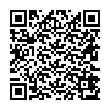 QR-code voor telefoonnummer +26622473840