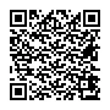 Código QR para número de telefone +26622473847