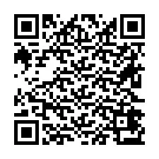 QR код за телефонен номер +26622473861