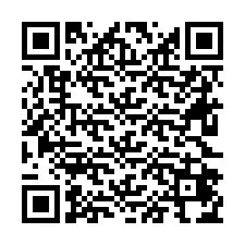 电话号码二维码 +26622474020