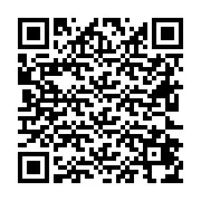 Codice QR per il numero di telefono +26622474104