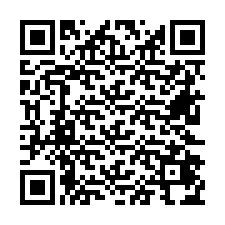 Kode QR untuk nomor Telepon +26622474197