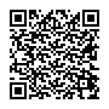 QR-Code für Telefonnummer +26622474208