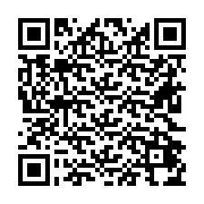 QR-Code für Telefonnummer +26622474225