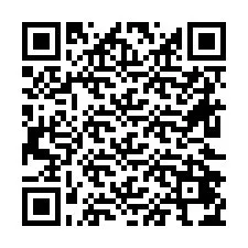 Kod QR dla numeru telefonu +26622474281