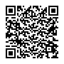 Codice QR per il numero di telefono +26622474309