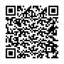 电话号码二维码 +26622474339