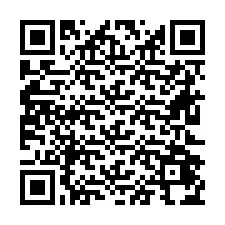 QR-код для номера телефона +26622474355