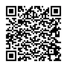 QR-код для номера телефона +26622474360