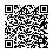 QR-код для номера телефона +26622474421