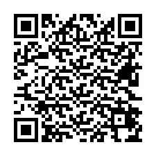 Código QR para número de telefone +26622474423