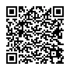 Código QR para número de teléfono +26622474426