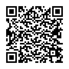 QR код за телефонен номер +26622474473