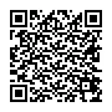 Codice QR per il numero di telefono +26622474498