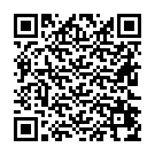 QR код за телефонен номер +26622474515