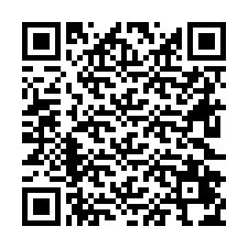 QR код за телефонен номер +26622474530