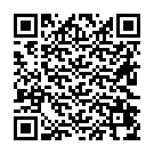 QR код за телефонен номер +26622474531