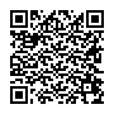 QR Code pour le numéro de téléphone +26622474574