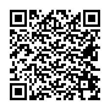 Codice QR per il numero di telefono +26622474577