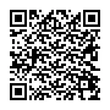 Codice QR per il numero di telefono +26622474630