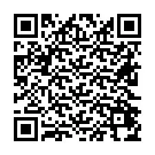 Código QR para número de telefone +26622474669