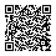 QR Code pour le numéro de téléphone +26622474680