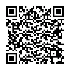 QR Code สำหรับหมายเลขโทรศัพท์ +26622474686