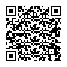 QR-код для номера телефона +26622474740