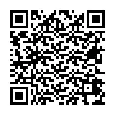 Código QR para número de teléfono +26622474843