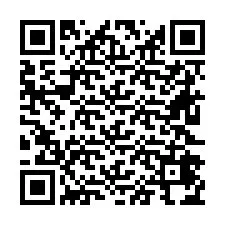 QR Code สำหรับหมายเลขโทรศัพท์ +26622474875