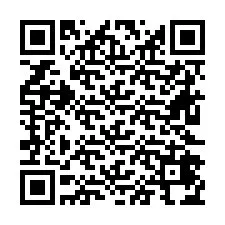 QR Code pour le numéro de téléphone +26622474895