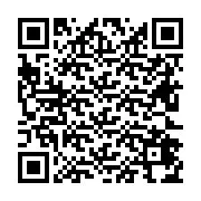 QR Code pour le numéro de téléphone +26622474902