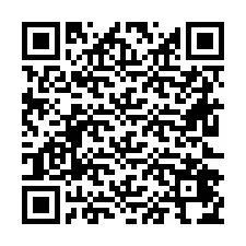 Código QR para número de teléfono +26622474915