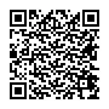 QR-code voor telefoonnummer +26622474946