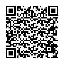 QR Code pour le numéro de téléphone +26622474968