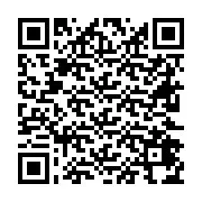 Codice QR per il numero di telefono +26622474988