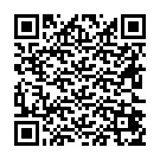 QR-код для номера телефона +26622475000