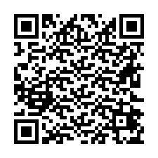 QR код за телефонен номер +26622475015