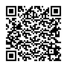 QR Code pour le numéro de téléphone +26622475024