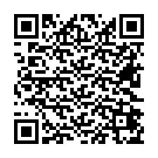 QR Code pour le numéro de téléphone +26622475033