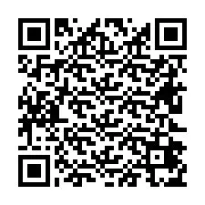 Código QR para número de teléfono +26622475052