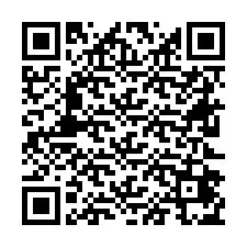 QR-code voor telefoonnummer +26622475058