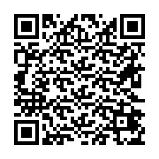 QR Code pour le numéro de téléphone +26622475091