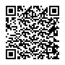 QR-code voor telefoonnummer +26622475101