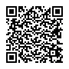 QR-код для номера телефона +26622475106