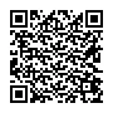 QR Code pour le numéro de téléphone +26622475131