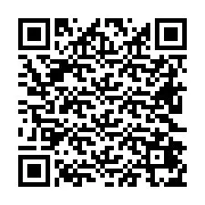 QR-код для номера телефона +26622475136