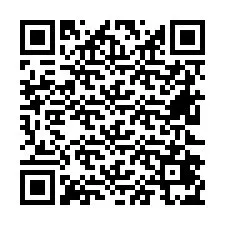 QR код за телефонен номер +26622475157