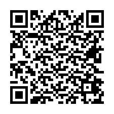 QR код за телефонен номер +26622475163