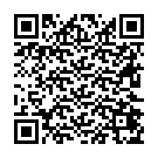 QR-Code für Telefonnummer +26622475180